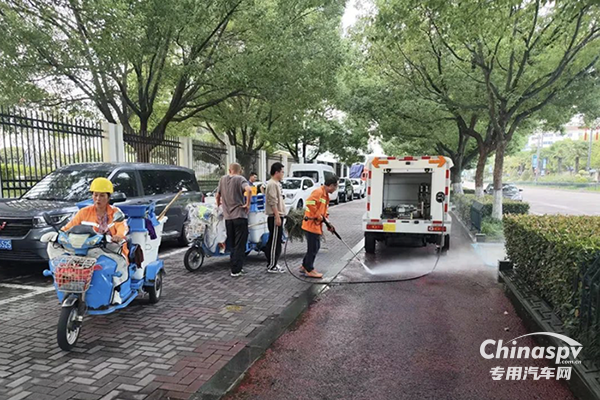 “衛(wèi)”愛(ài)而戰(zhàn) 趣動(dòng)環(huán)衛(wèi) 福田普羅科環(huán)衛(wèi)車(chē)亮相金華！