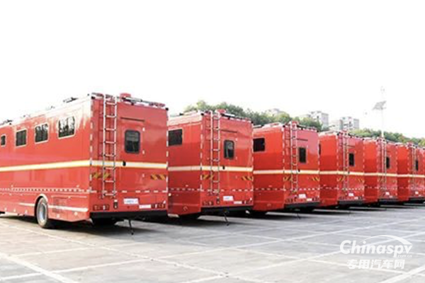 森源鴻馬舉行甘肅森林消防總隊宿營車發(fā)車儀式