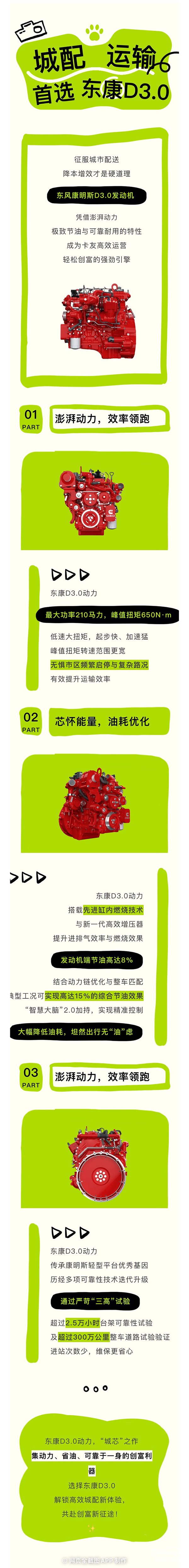 城芯動(dòng)力，創(chuàng)富無(wú)憂！東風(fēng)康明斯D3.0定義城配高效新標(biāo)桿