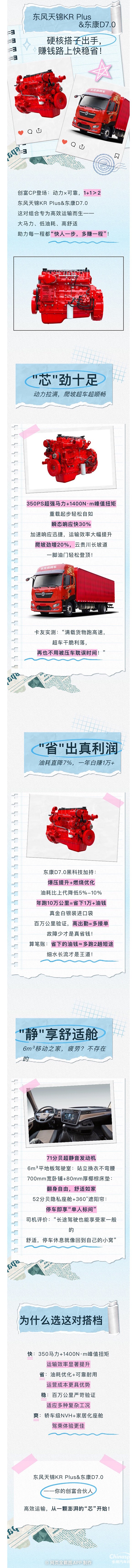 東風(fēng)天錦KR Plus&東康D7.0：硬核搭子出手，賺錢路上快穩(wěn)??！
