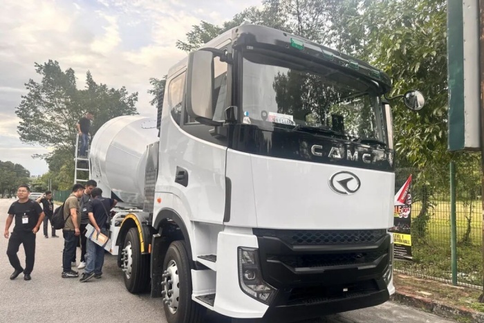 東南亞首臺(tái)增程重卡亮相 漢馬科技加速開(kāi)辟出海新賽道