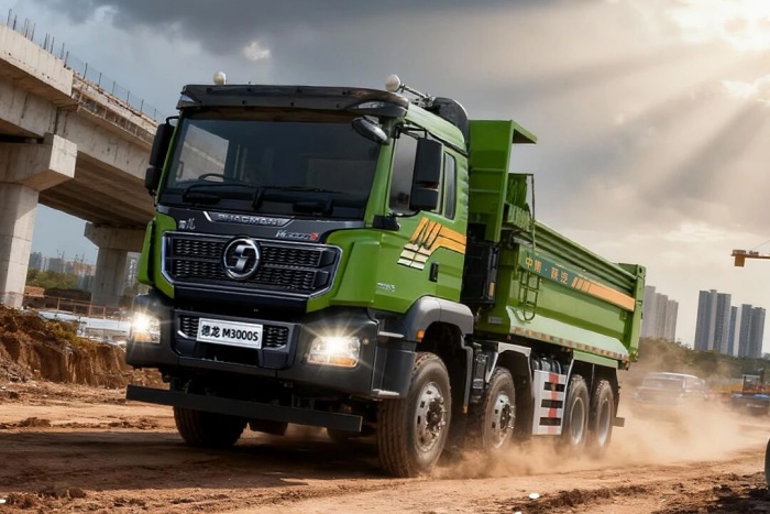 中集·陜汽M3000S一體化城建渣土車，全能高效 城建利器！