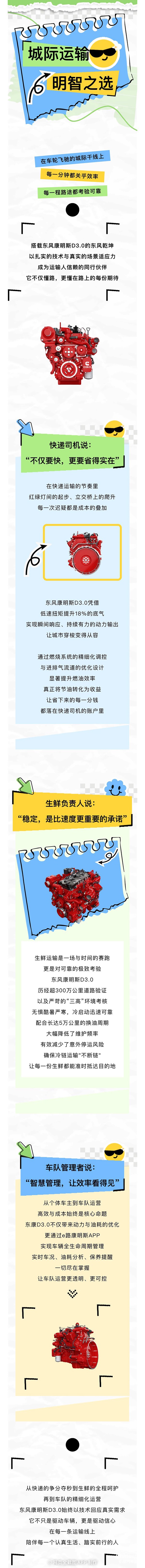 城際運輸?shù)拿髦侵x：東風(fēng)康明斯D3.0讓高效與省心兼得