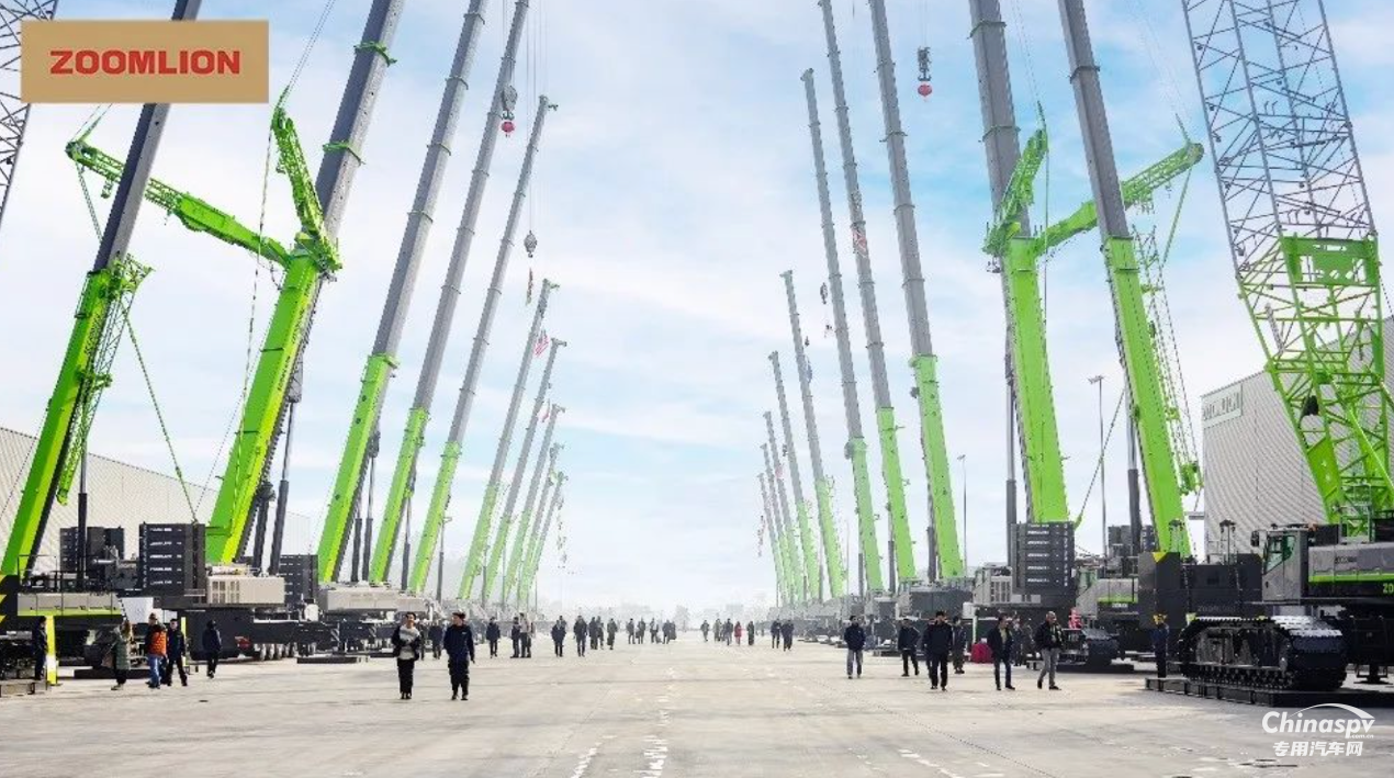 中聯(lián)重科工程起重機(jī)海外市場(chǎng)簽單超8億