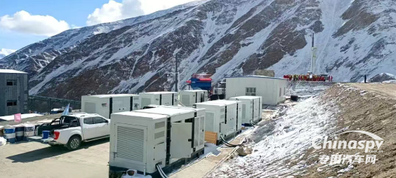 濰柴發(fā)電機組征戰(zhàn)雪域高原、巍巍昆侖！