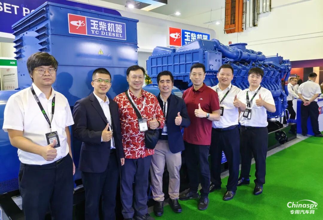 玉柴高端發(fā)電動(dòng)力閃耀2025新加坡亞洲數(shù)據(jù)中心展