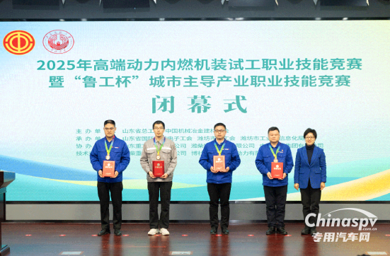 13枚獎(jiǎng)牌！濰柴工匠團(tuán)隊(duì)彰顯技能硬實(shí)力