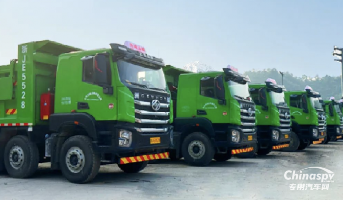 高效節(jié)能 科學(xué)“瘦身”，上汽紅巖自卸車(chē)助力臺(tái)州用戶(hù)跑贏渣土運(yùn)輸