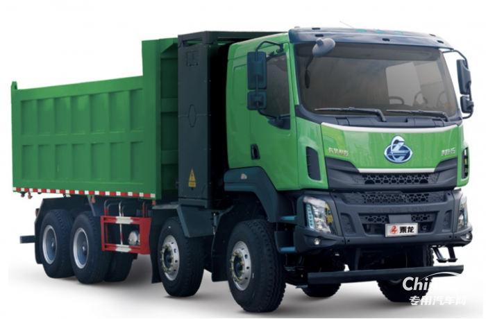 乘龍 H5 純充電自卸車火力全開，高效助力龍年開工季